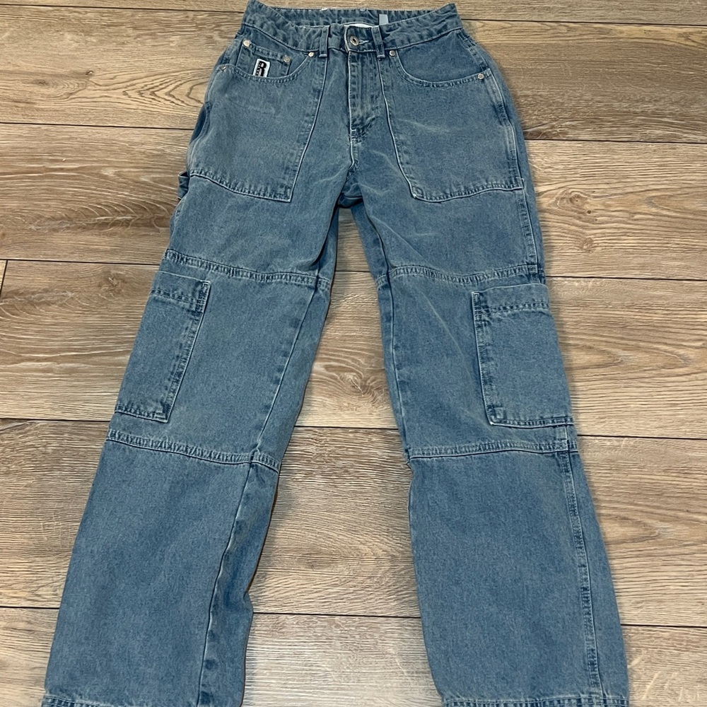 ragged priest cargos jeans size 28